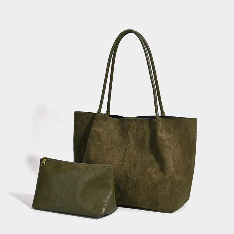 Xl Luxury Bags - Nouveau sac fourre-tout rétro en daim