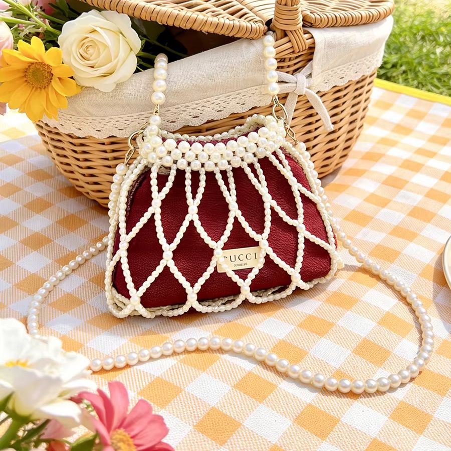 Sac Gucci Gucci's Bag Red Mini - Luxury Bags Gucci avis et prix