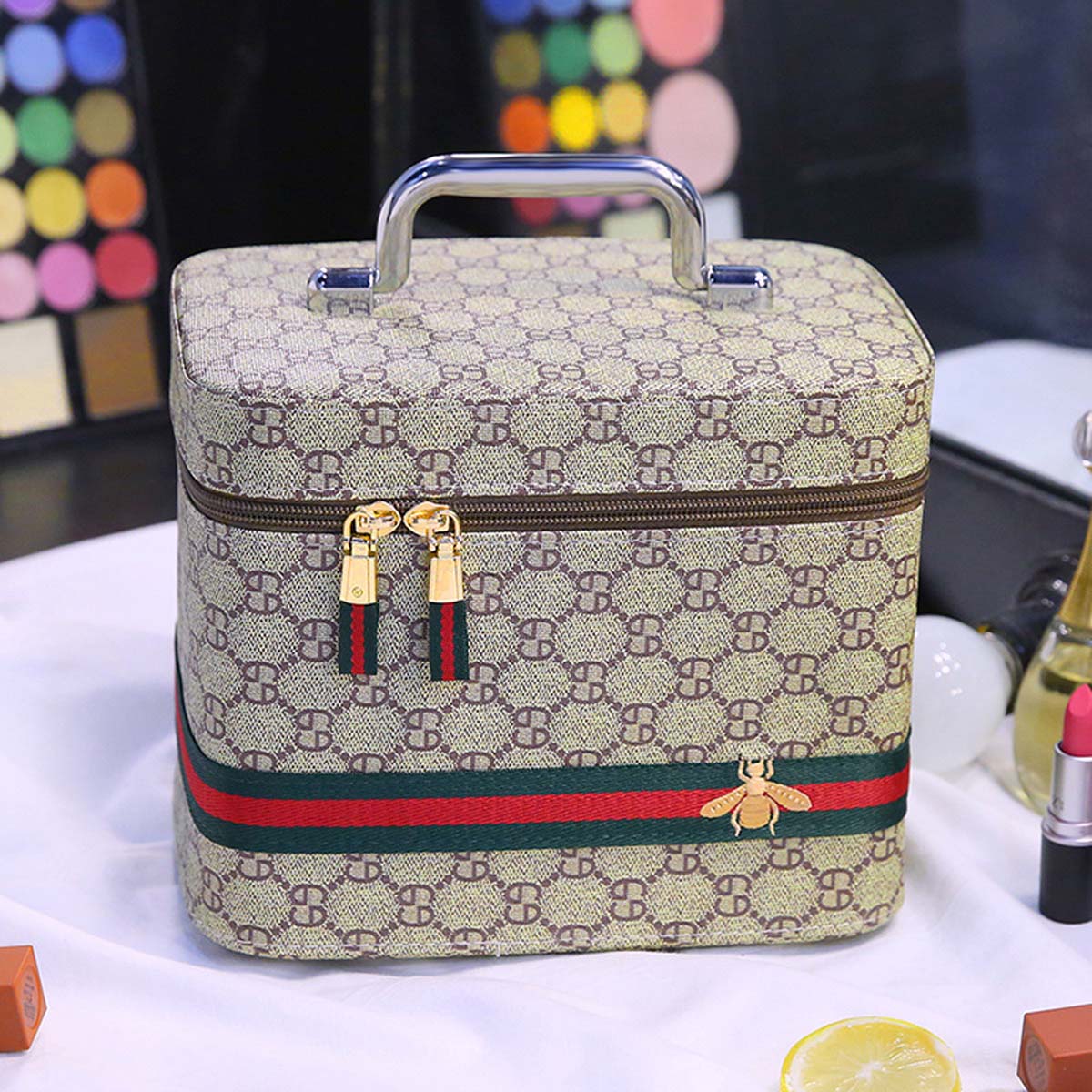 Étui à cosmétiques en cuir PU  - Luxury Bags Gucci avis et prix